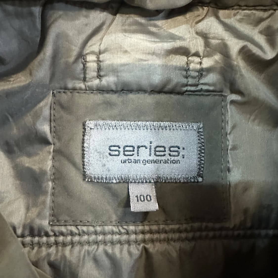 시리즈 가먼트다이 패딩 자켓 상품이미지6