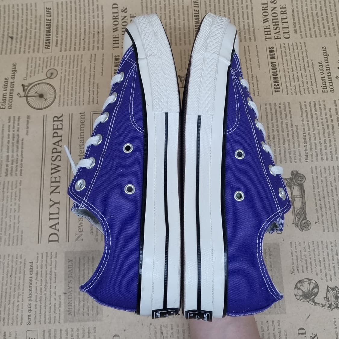 컨버스 척70 로우 캔디그레이프 스니커즈260 상품이미지5