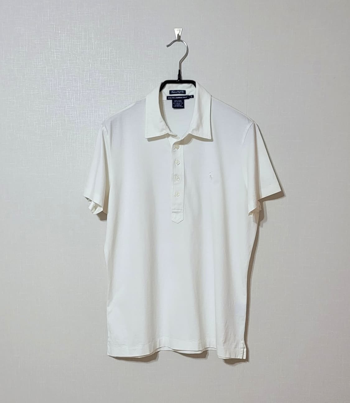 POLO 폴로 랄프로렌 골프 화이트 셔츠 카라티 상품이미지1
