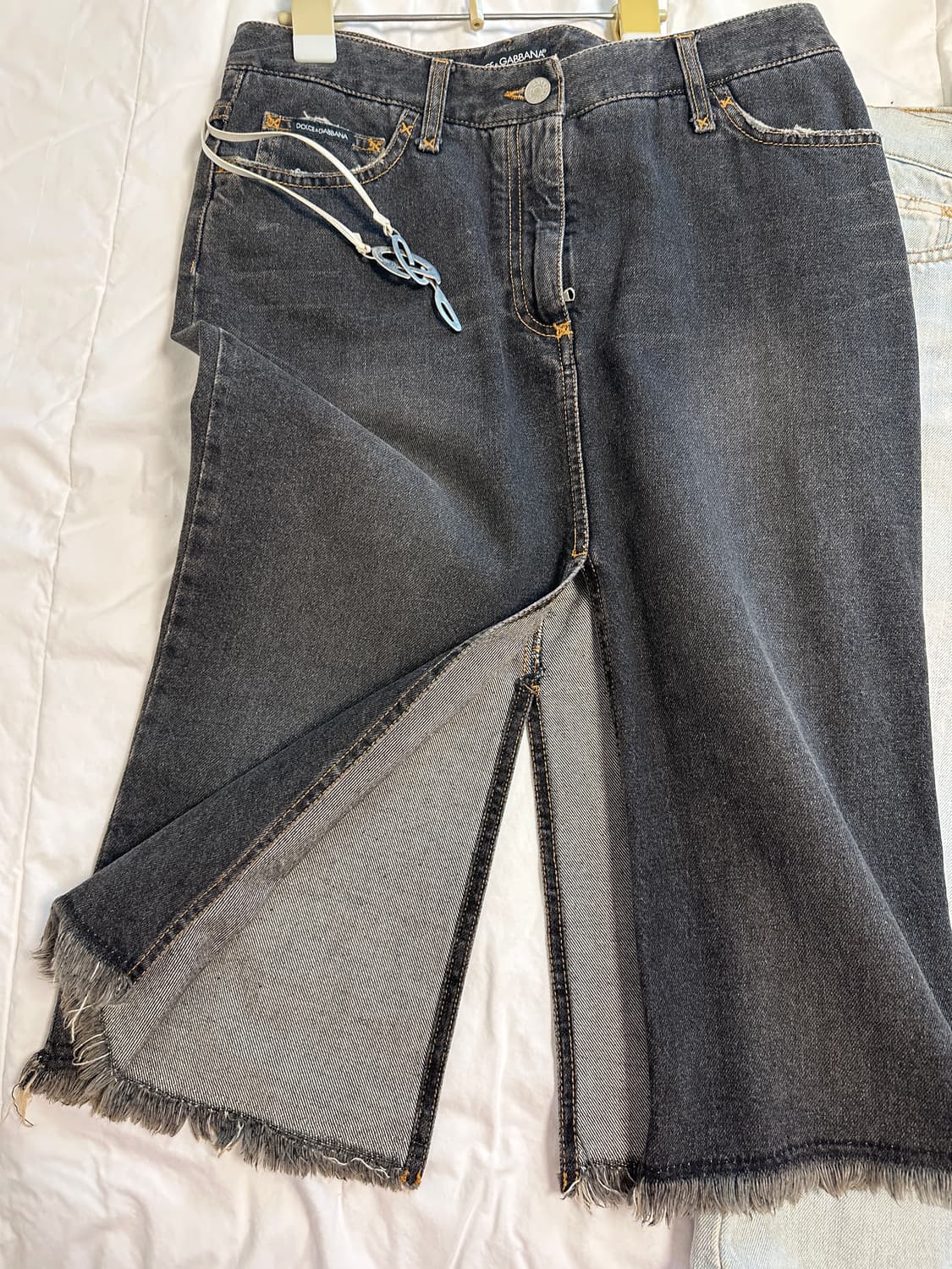 돌체앤가바나 청치마 40사이즈 상품이미지4