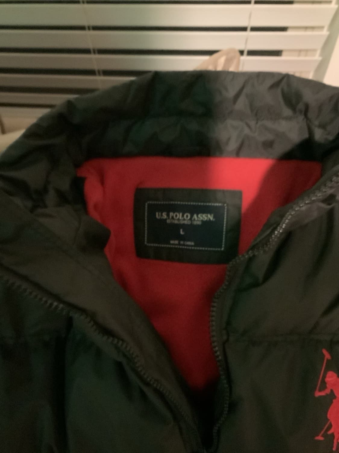 US 폴로 아센 블랙 푸퍼 패딩 자켓 상품이미지2