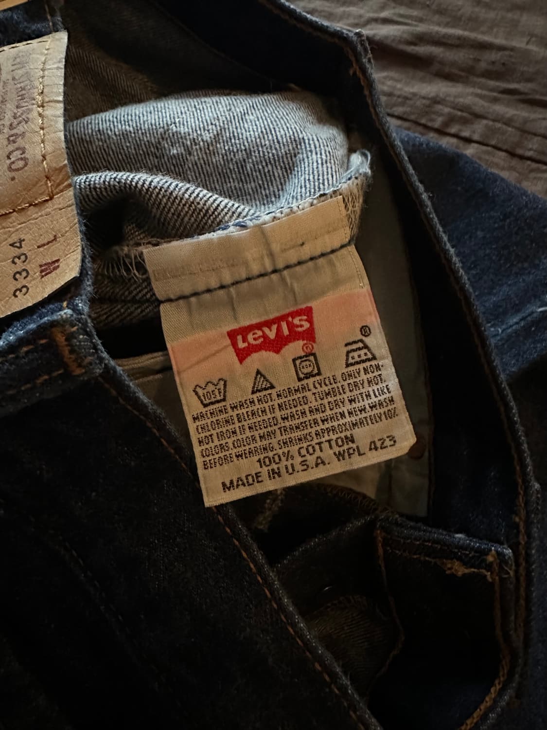 Dead Stock 90s Levis 501XX Denim Pants 상품이미지8