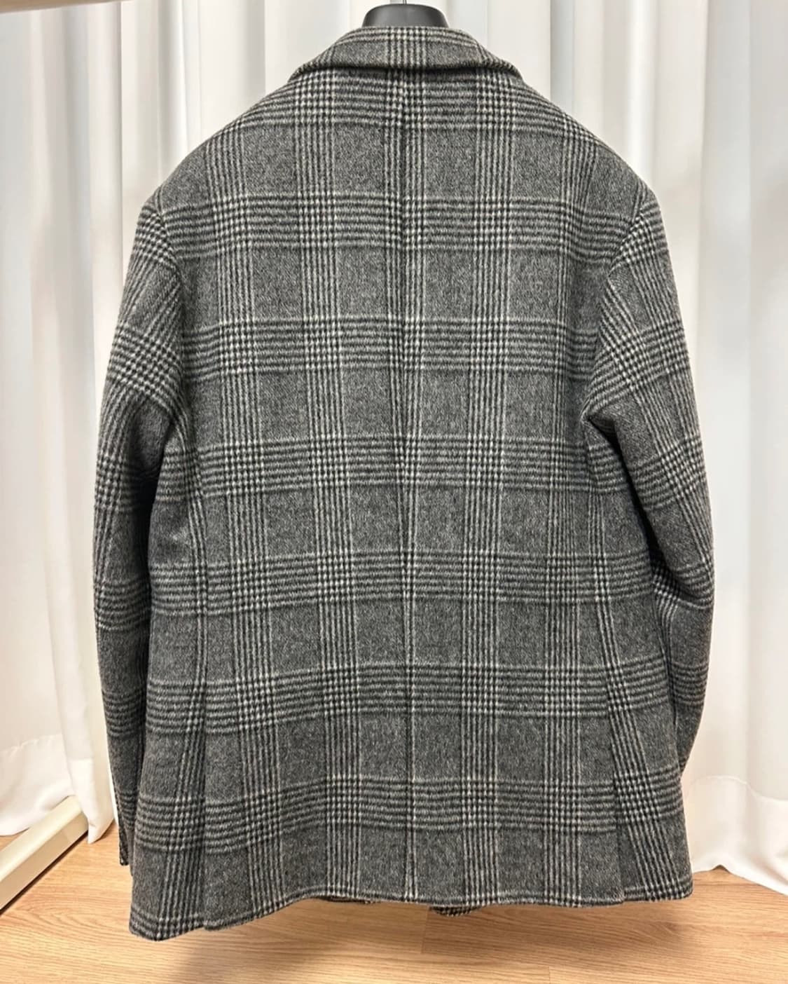 토니웩 글렌체크 울자켓 M(95) 상품이미지2