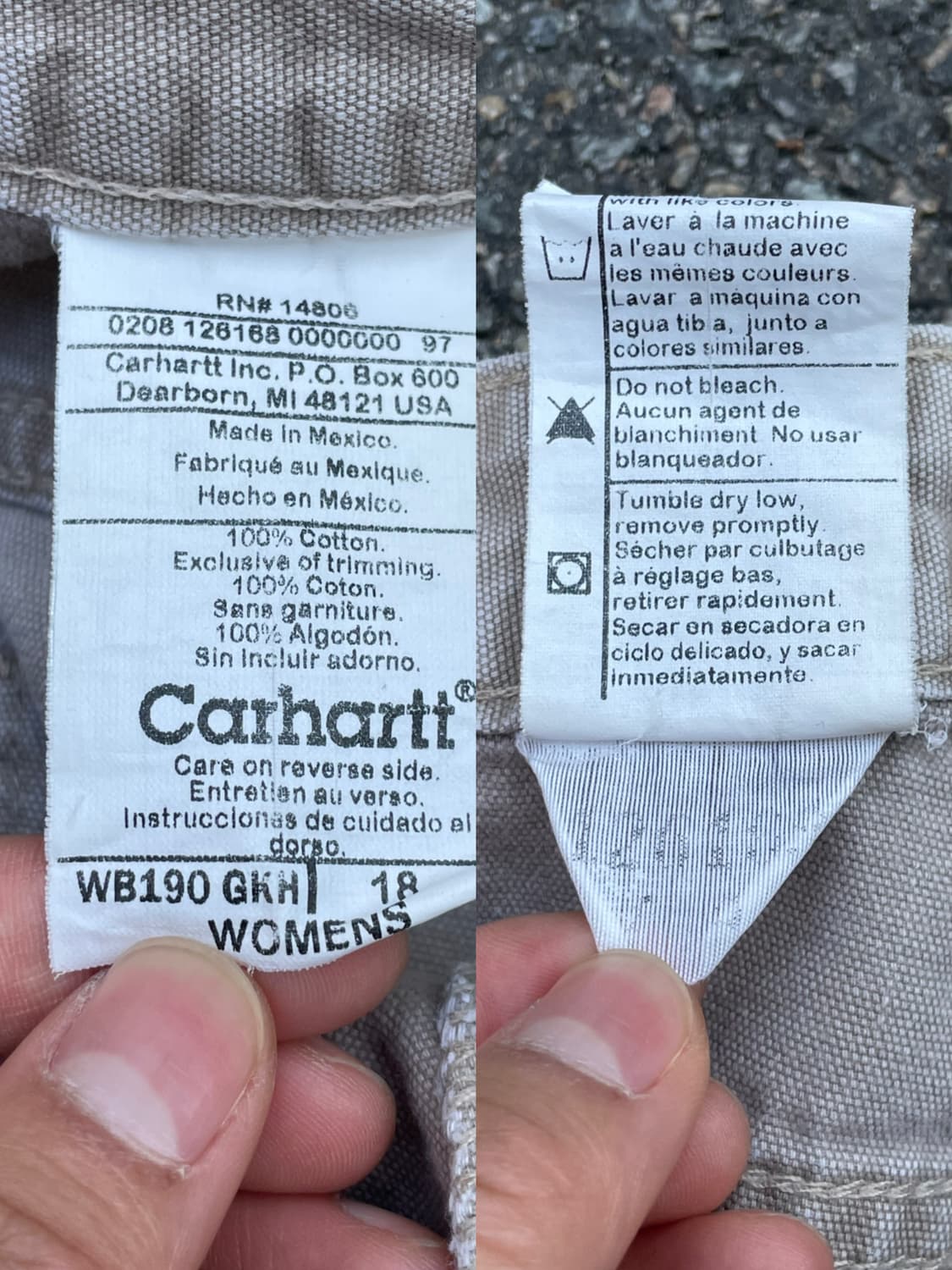 Carhartt 칼하트 카펜터 쇼츠 상품이미지5