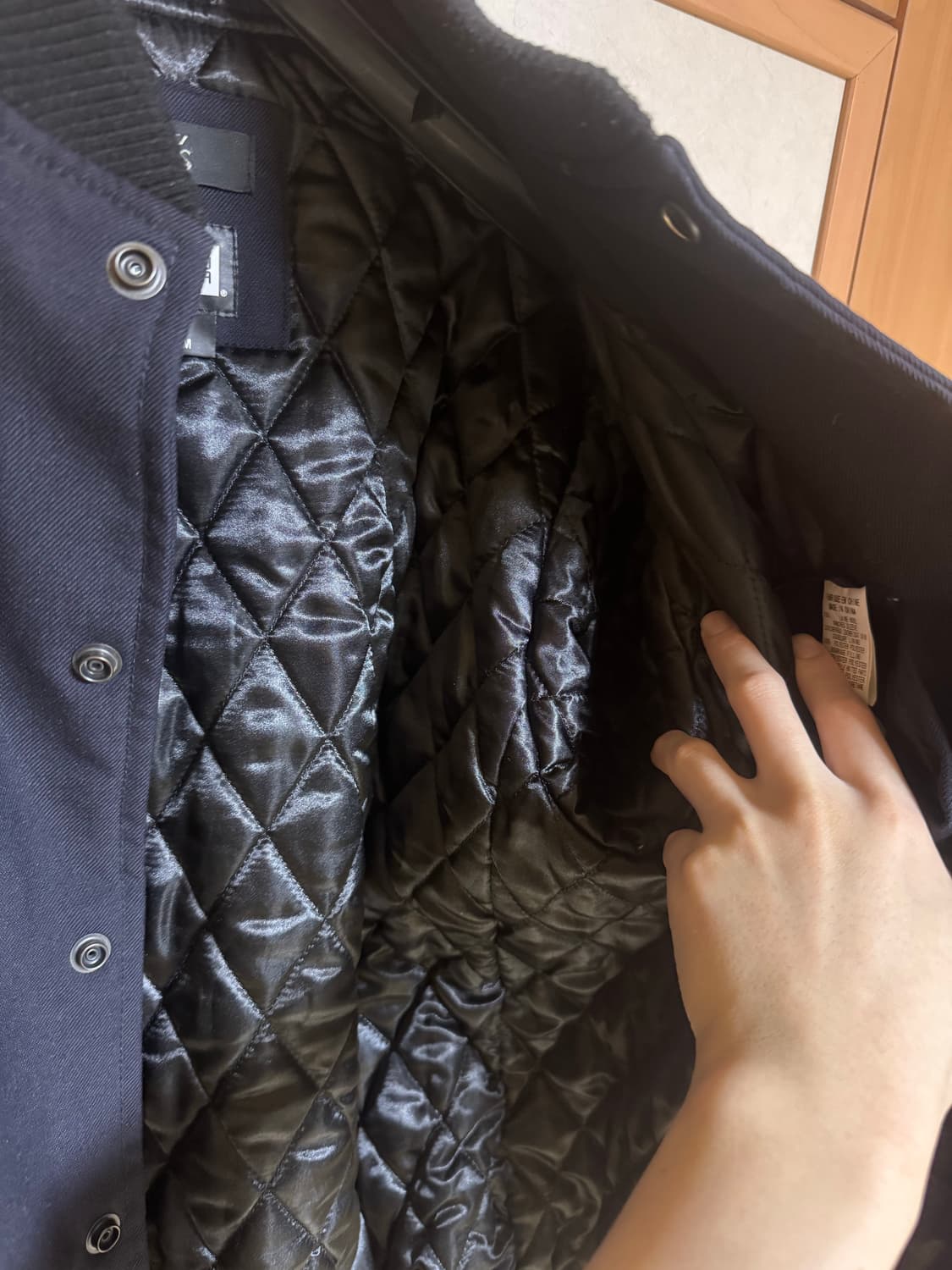 Y‘s 요지야마모토 바시티 자켓 상품이미지3