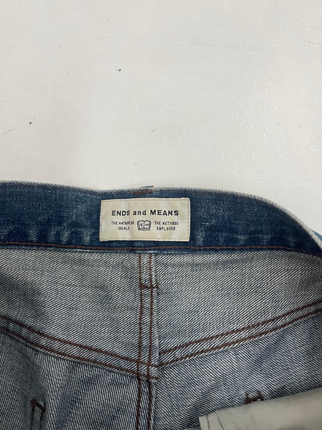 Ends and means 워싱 데님 상품이미지3