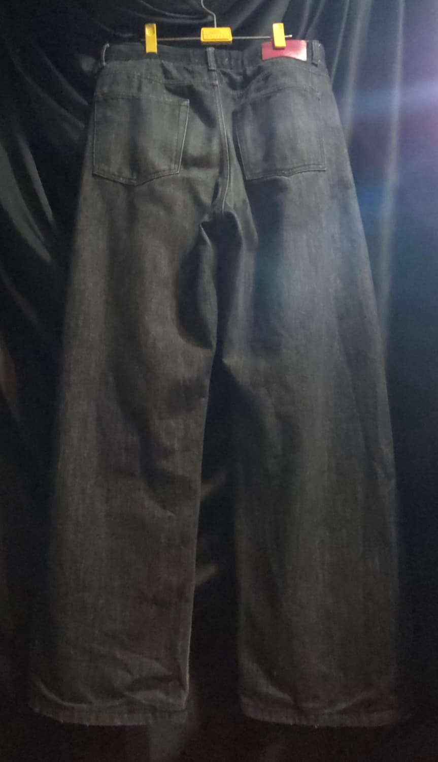 포트너스 투턱 와이드 블랙진 상품이미지10