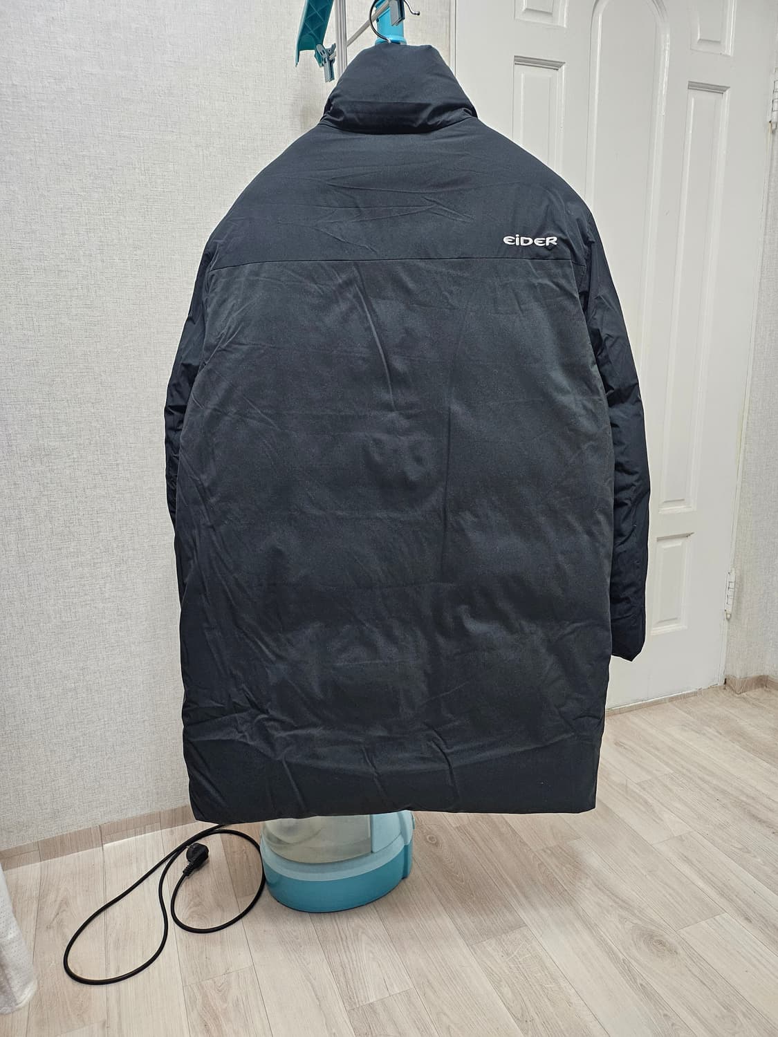 (105~110)XL☆초대장급☆아이더 노마드롱다운코트[블랙] 구스다운패딩 상품이미지8