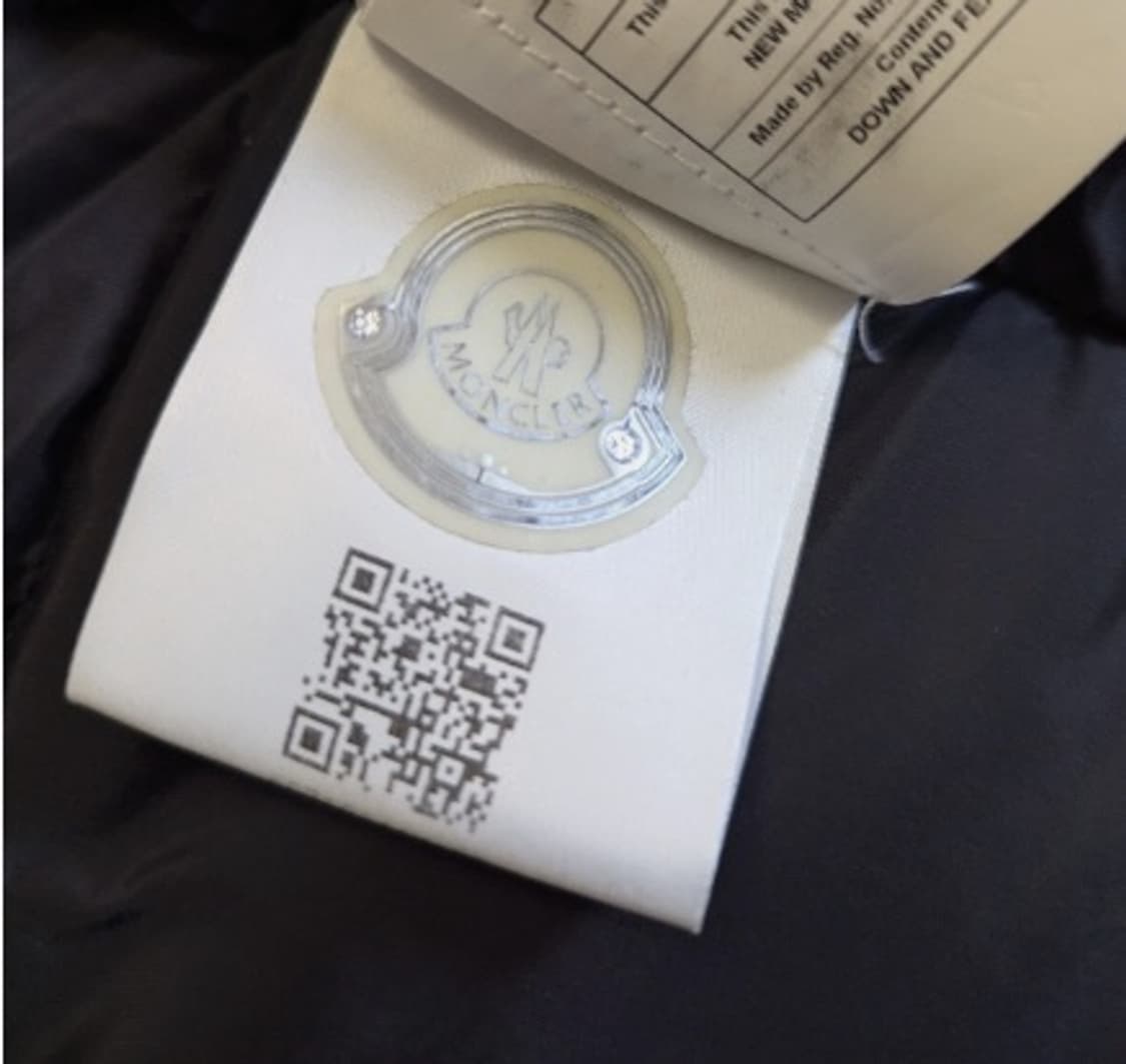 [정품] 몽클레어 레더 믹스 투톤 패딩 XL 블랙   상품이미지5