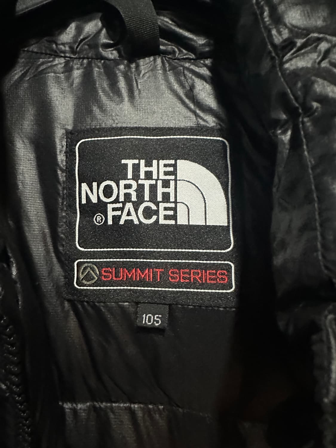 노스페이스 써밋 경량패딩 블랙 105 상품이미지5