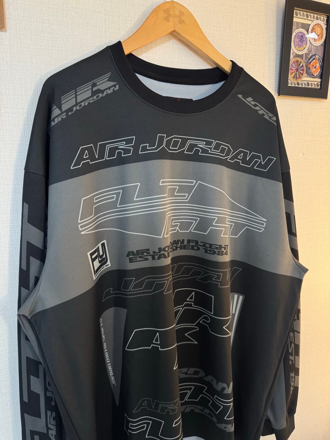 [XL]나이키 조던 MVP 프린트 롱슬리브 져지 상품이미지3