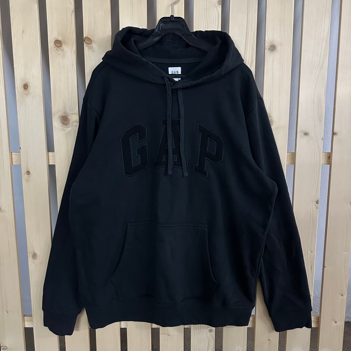 (L) GAP 갭 블랙 후드티 상품이미지1