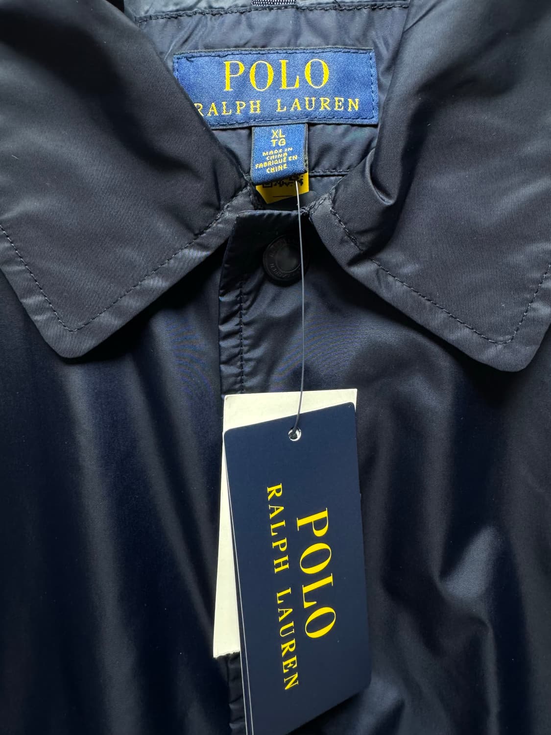 폴로 랄프로렌 네이비 코치자켓 XL(새상품) 상품이미지5