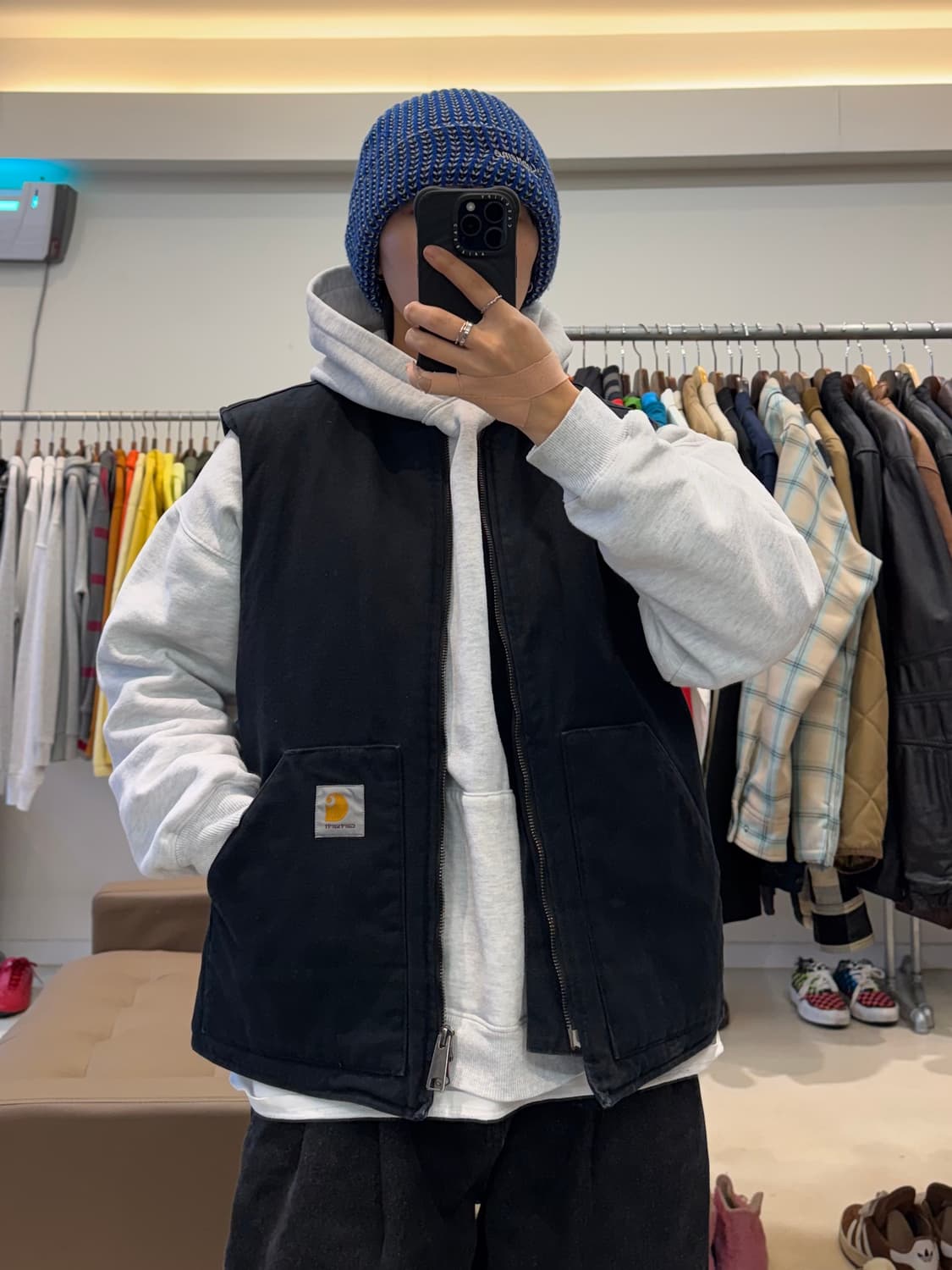 칼하트 투웨이 덕 캔버스 워크 베스트 상품이미지7