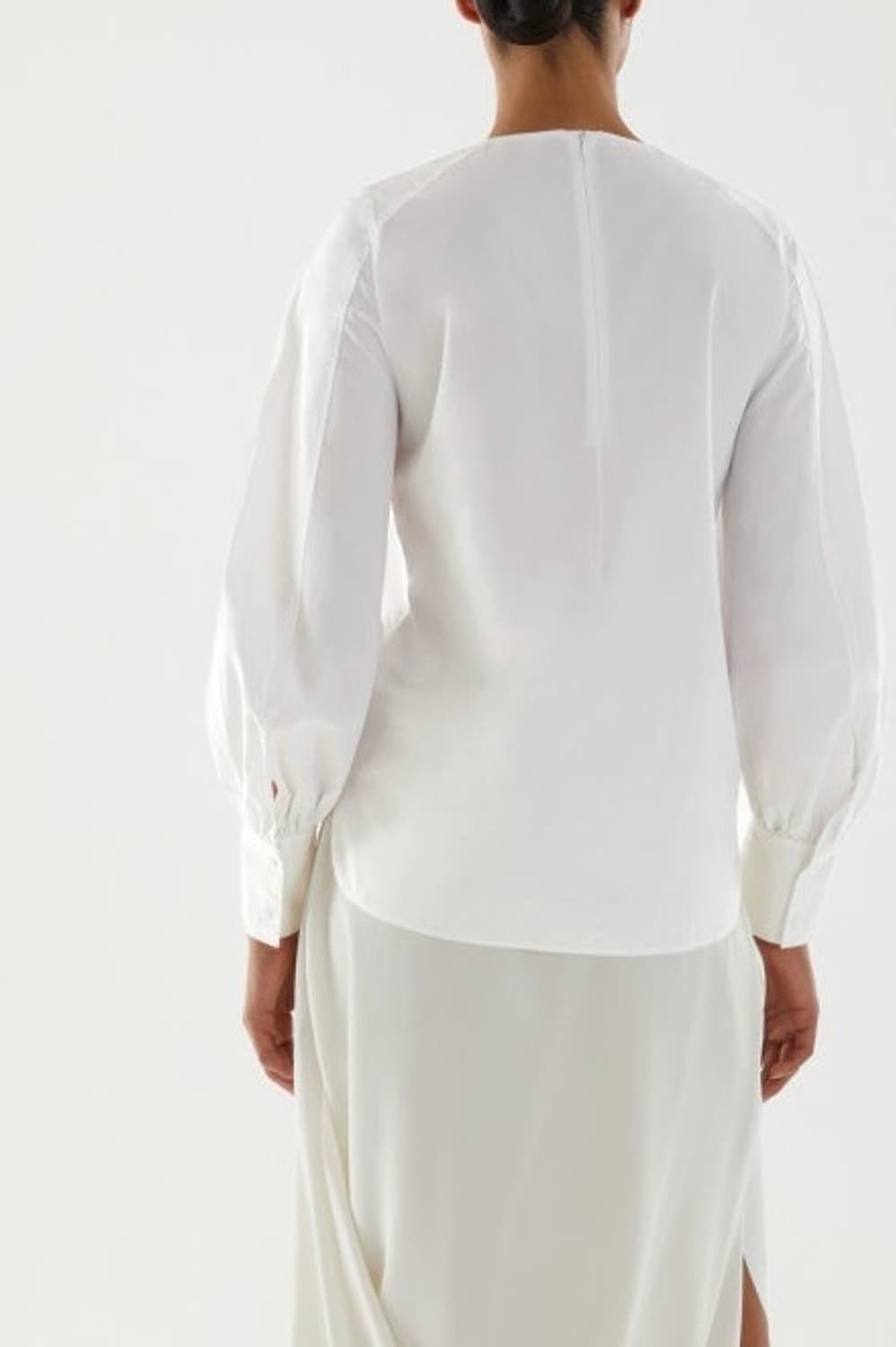 COS 코스 화이트 블라우스 32 상품이미지3