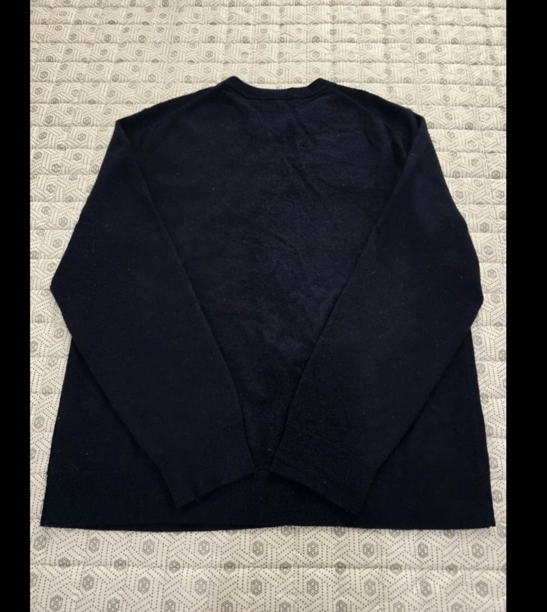 띠어리 남성 니트 L 네이비 상품이미지6