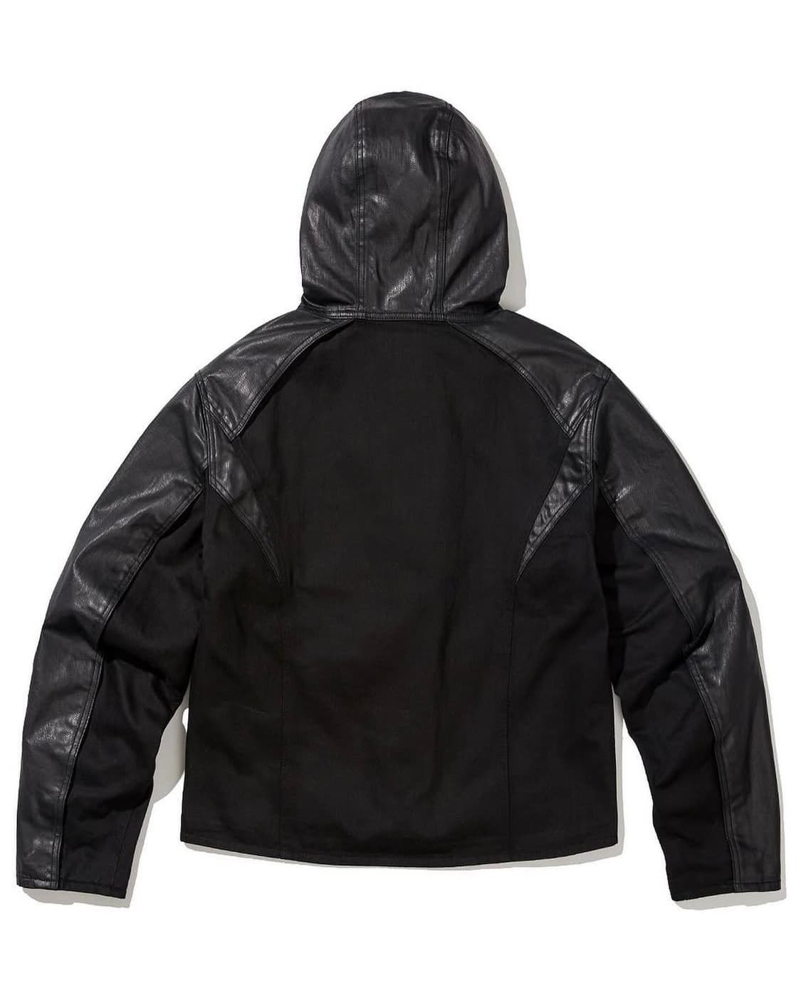 Icyto leather black jacket 상품이미지3