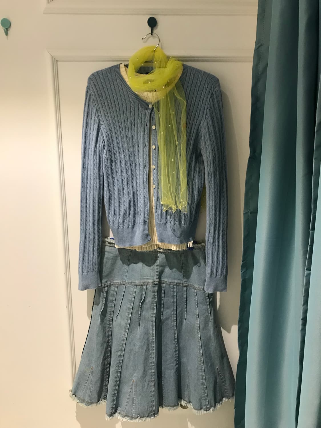 하늘색과 노란색에 산-뜻함에 스며들어 보아요:)🐥🩵 상품이미지6