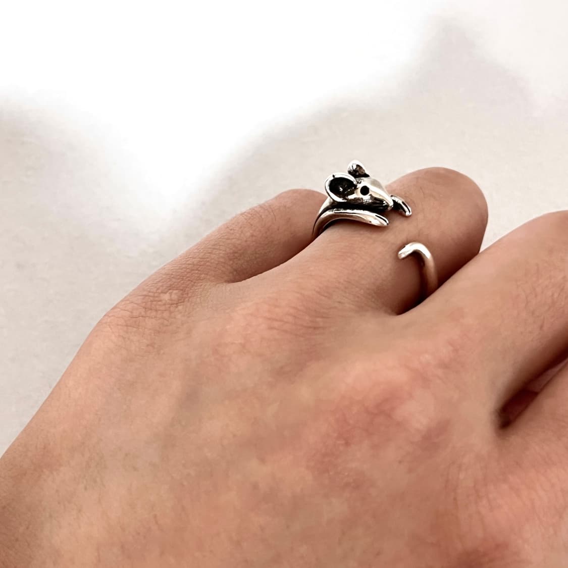 Rat 커프 반지 상품이미지3