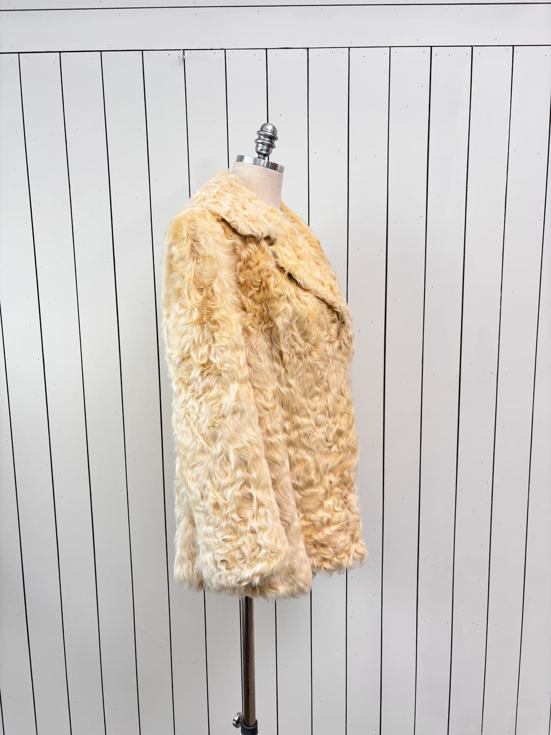 아이보리 렘 코트 상품이미지5