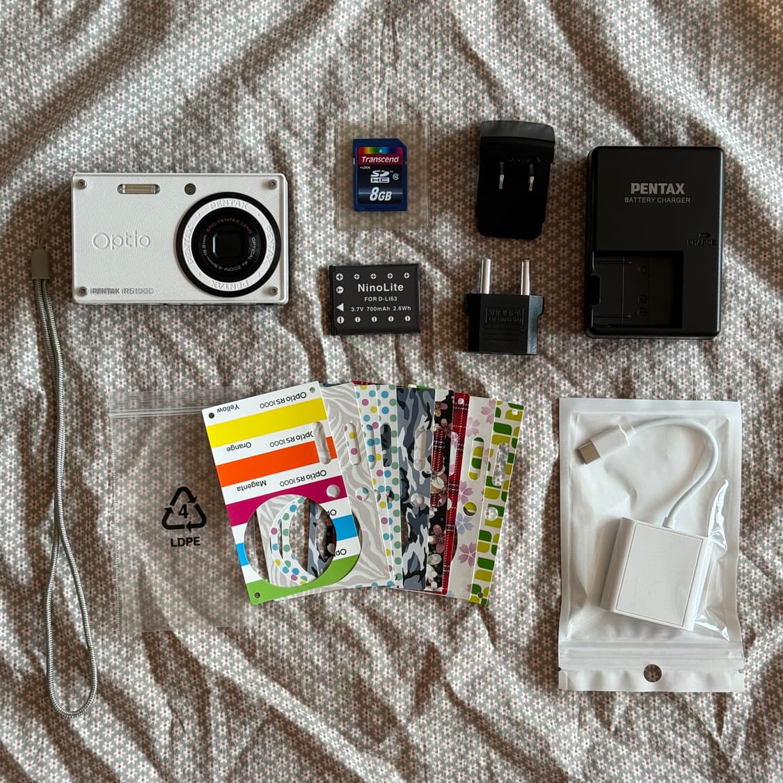 풀구성 펜탁스 옵티오 RS1000 Pentax Optio 디카 캠코더 상품이미지1