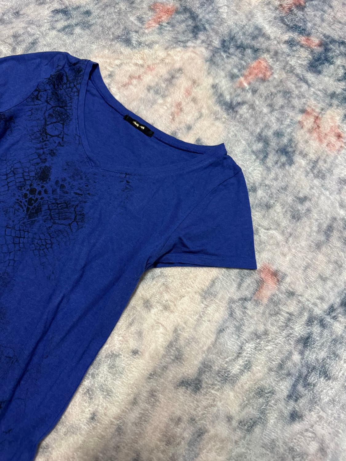 Tornado mart blue python top 상품이미지4