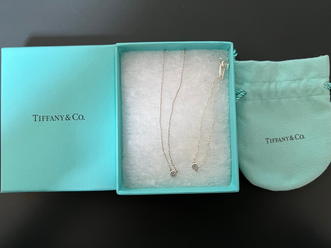 티파니 엘사 퍼레티 아쿠아마린 목걸이&팔찌 세트 상품이미지1