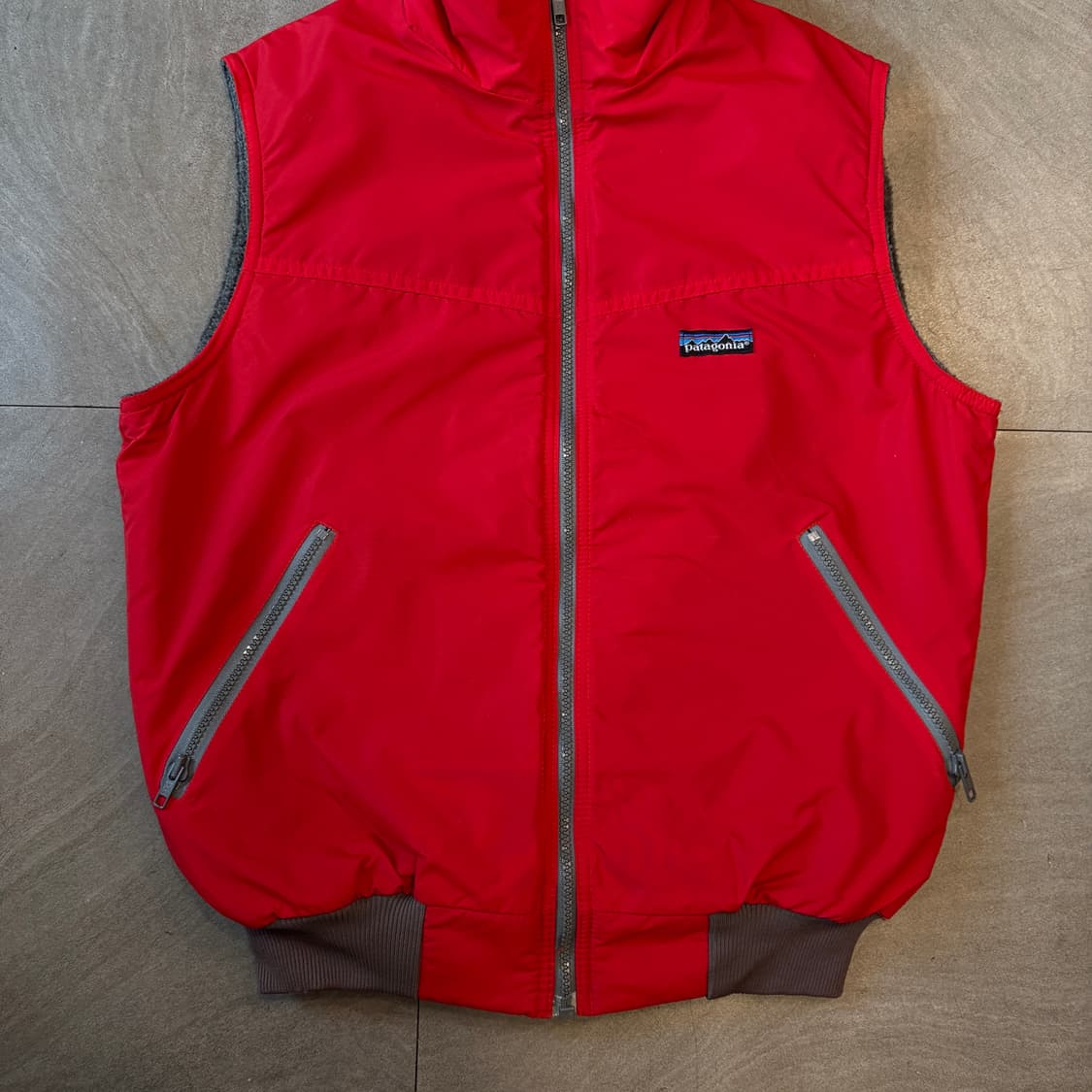 80s patagonia 80년대 생산 파타고니아 쉘드 베스트 자켓 상품이미지4