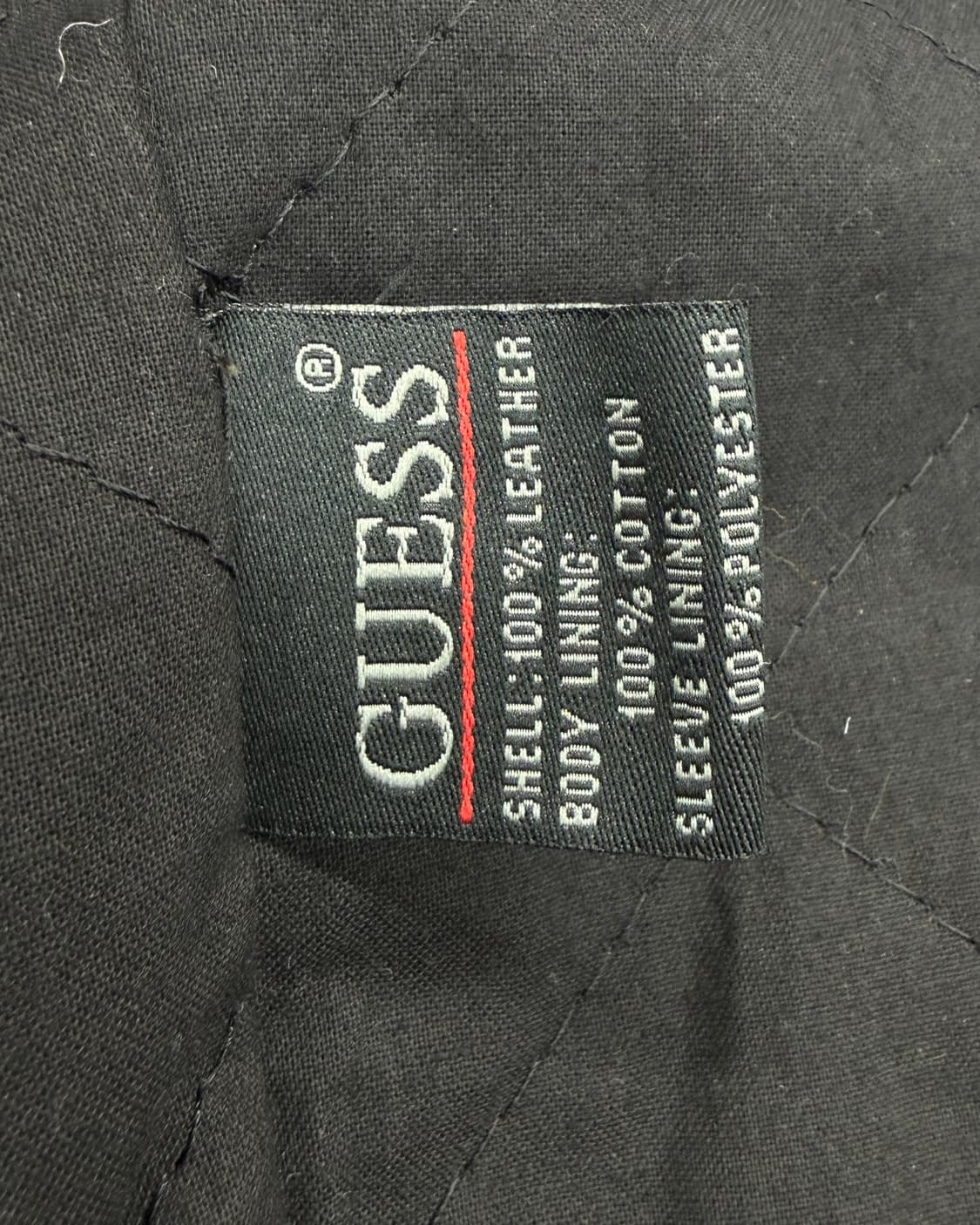 GUESS 램스킨 레더 자켓 상품이미지6