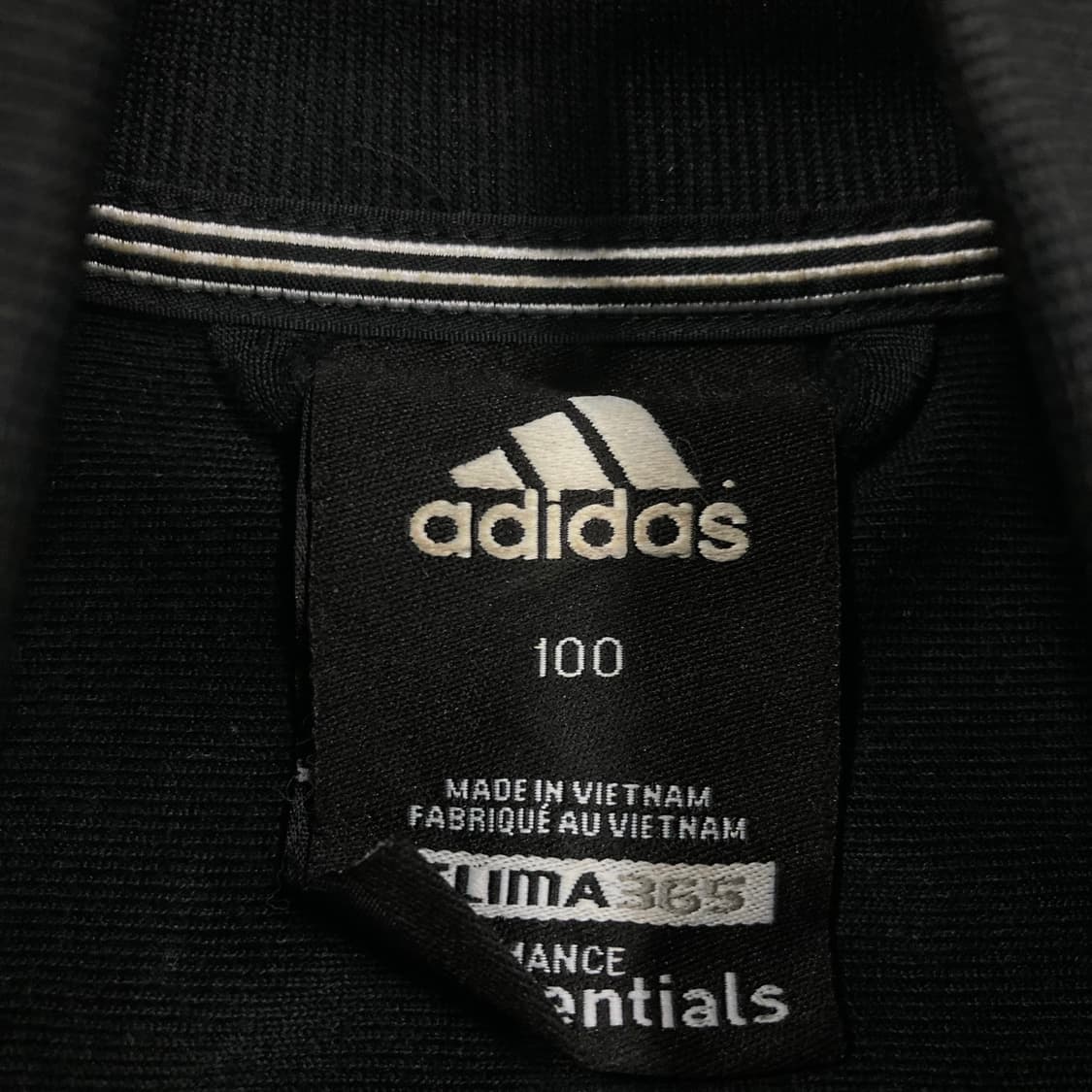 아디다스 블랙 컬러 스몰 로고 삼선 트랙탑 져지 상품이미지3