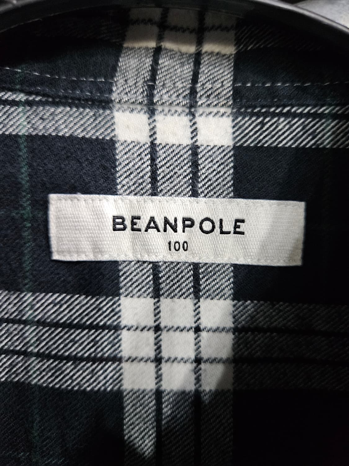 빈폴 스트라이프 체크 남성 100 긴팔셔츠  상품이미지3