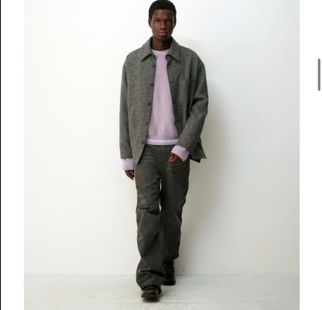 쿠어 셔링 컴벳 데님 트라우져 진 상품이미지3