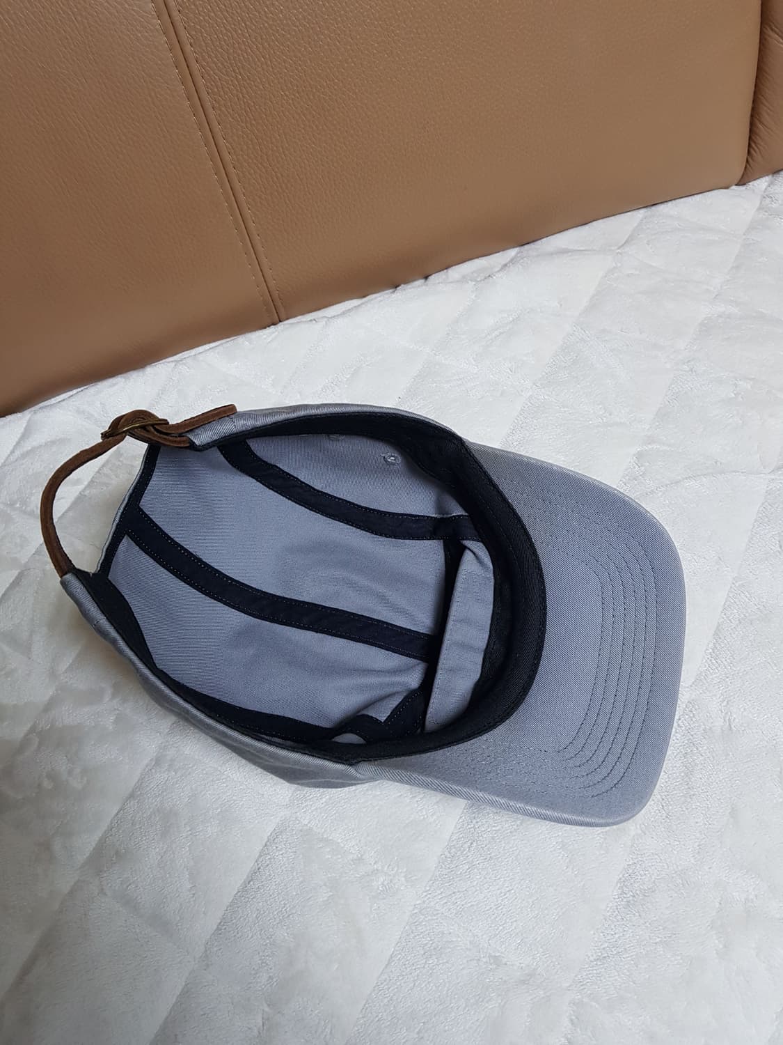 슈프림 워시드 치노 트윌 캠프캡 모자 볼캡 그레이 22SS 상품이미지6