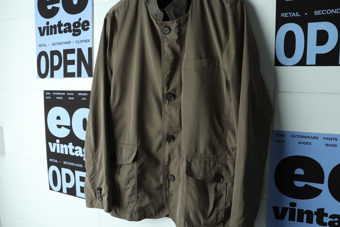 (XL) 브랜드빈티지 집업 바람막이 점퍼자켓 테일러 정장-H32696 상품이미지5