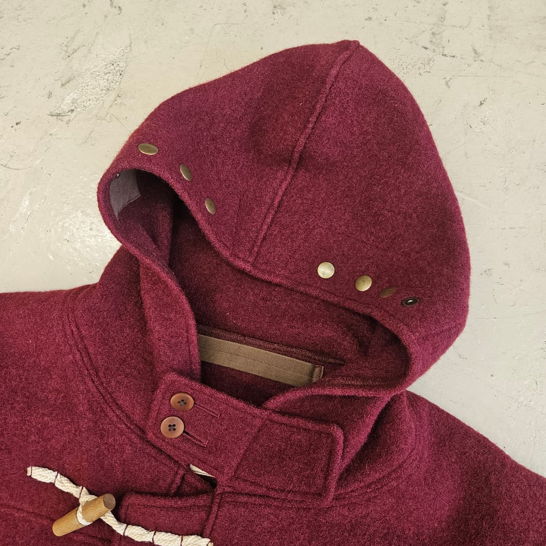 KARL HELMUT 울 더플코트 떡볶이코트 3XL 상품이미지7