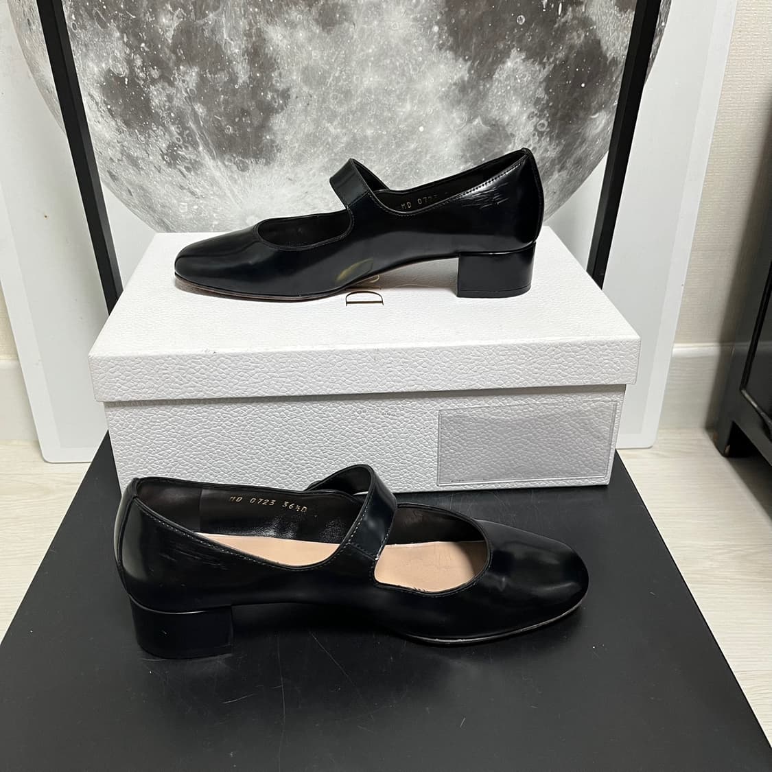 정품 36.5) 디올 D-Doll 메리제인 펌프스 구두 230~235 상품이미지2