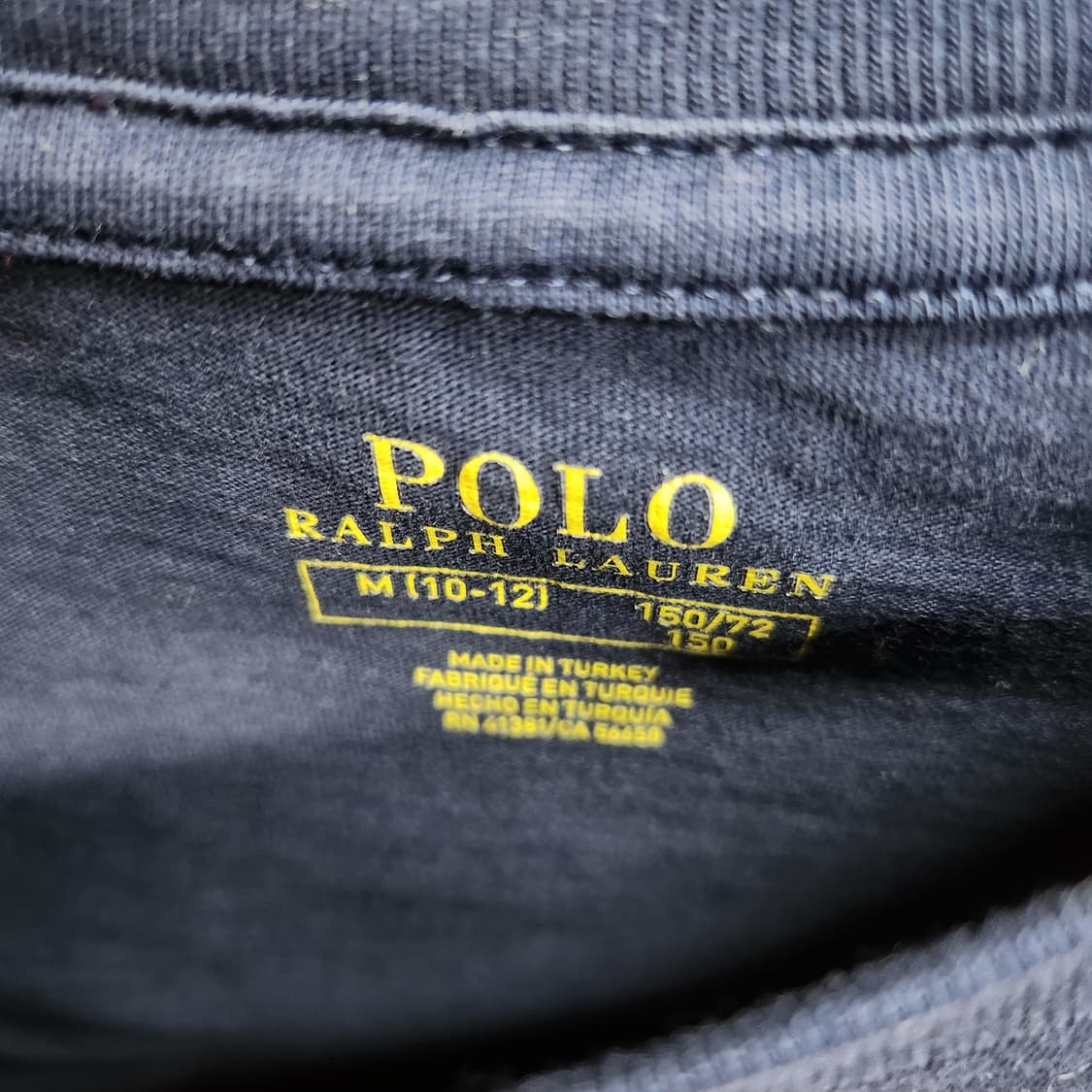 폴로랄프로렌 캠핑베어 프린팅 반팔티 S 상품이미지5