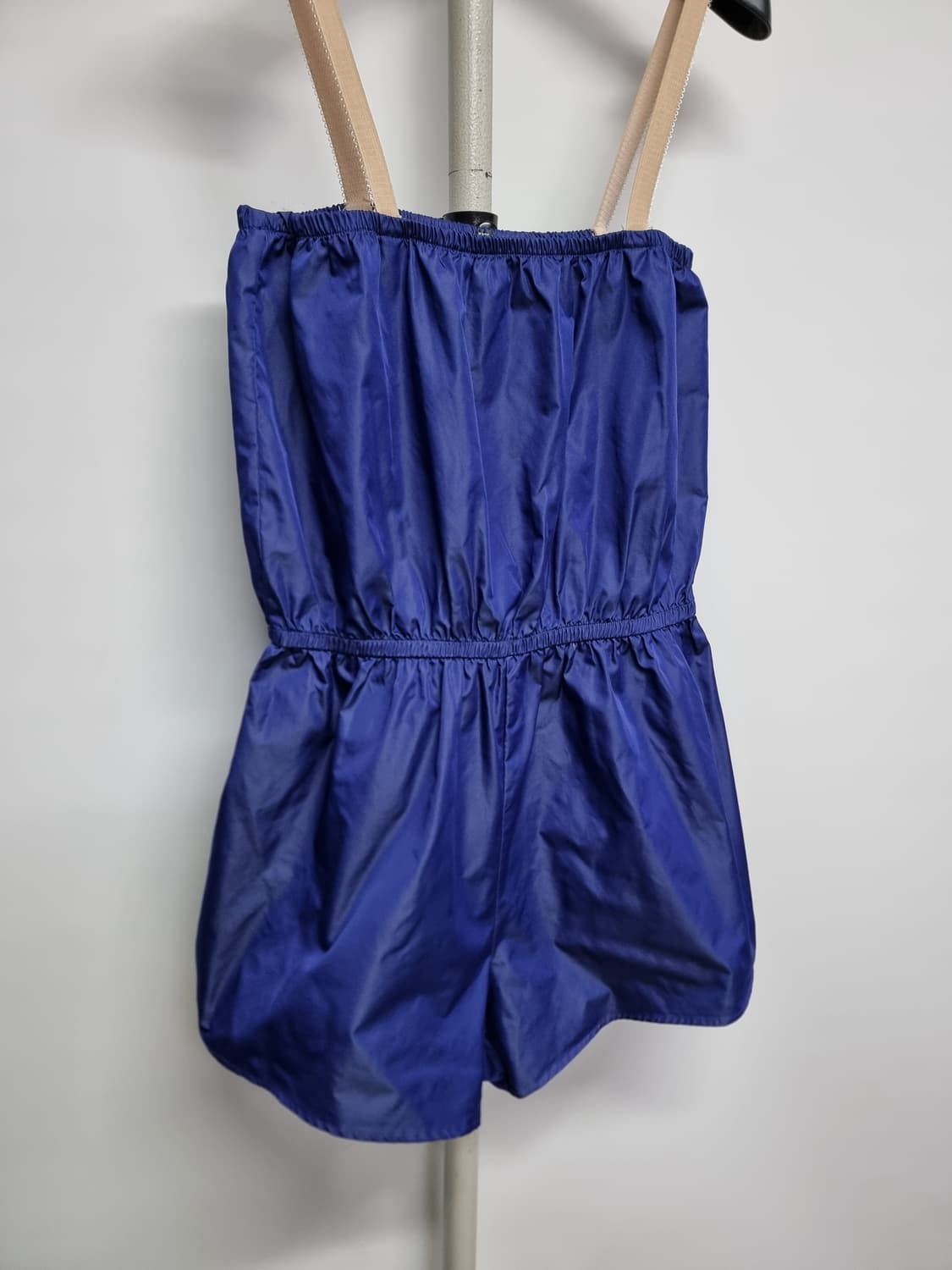 불릿포인트 블루 성인발레 웜업 점프수트 L 77 상품이미지3