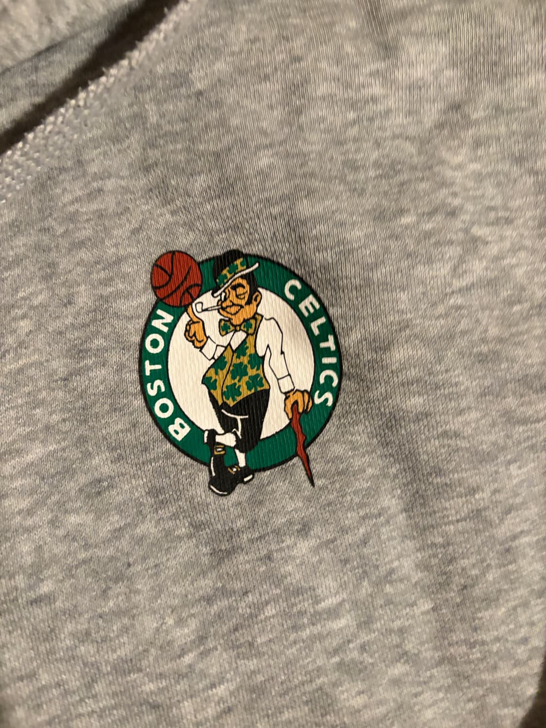 나이키 X NBA 보스턴 그레이 후드집업 M 상품이미지2