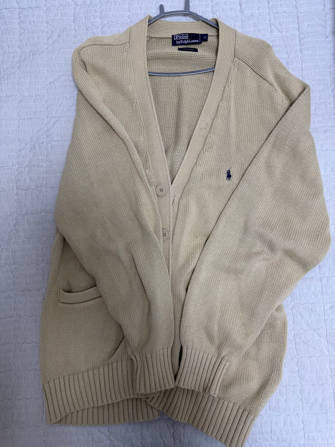 빈티지폴로가디건 상품이미지1