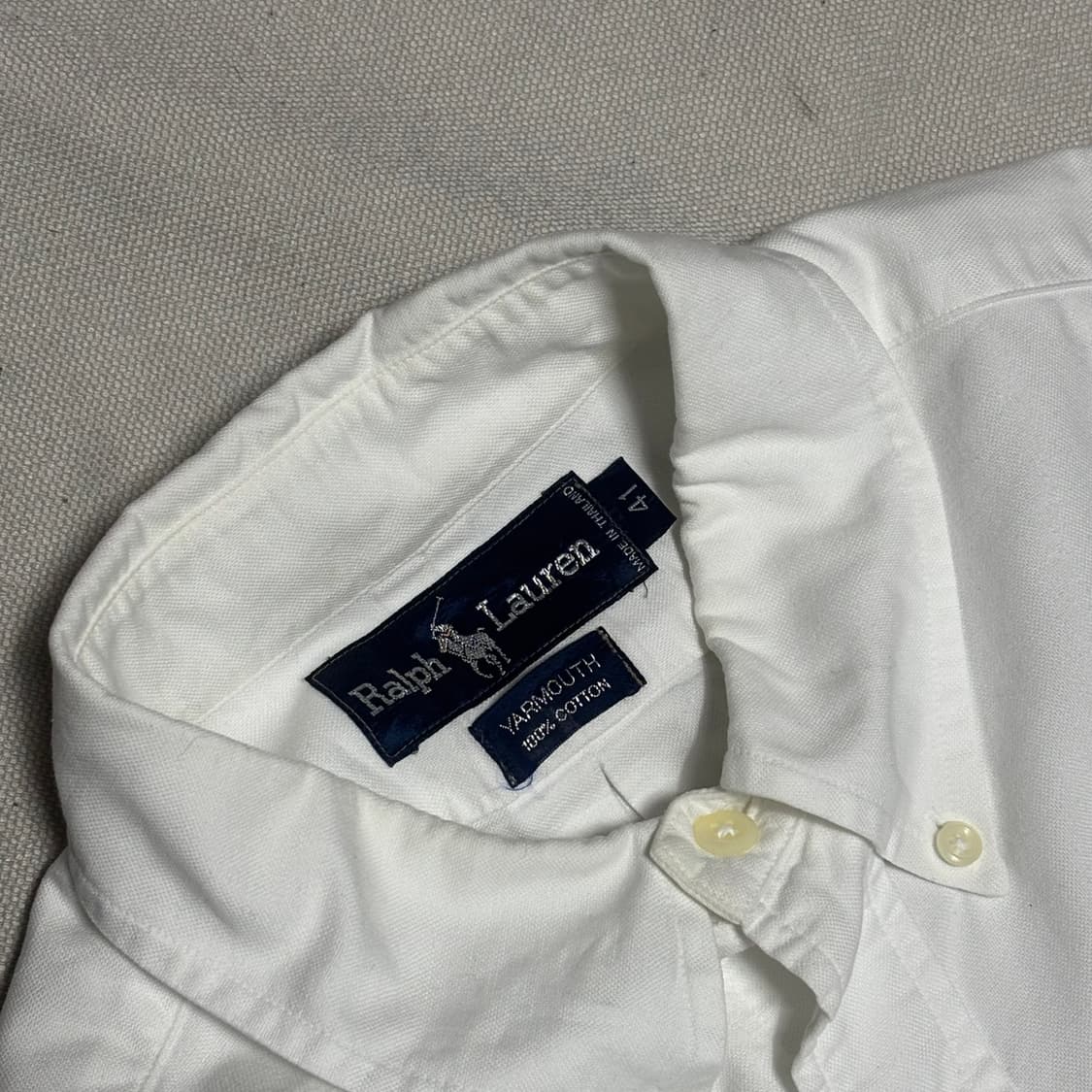 41 폴로랄프로렌 반팔 화이트 셔츠  상품이미지4