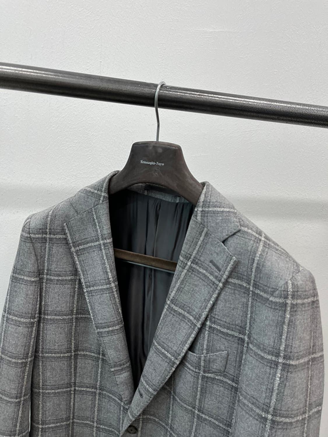 105) 맨온더분 그레이 울자켓  상품이미지4