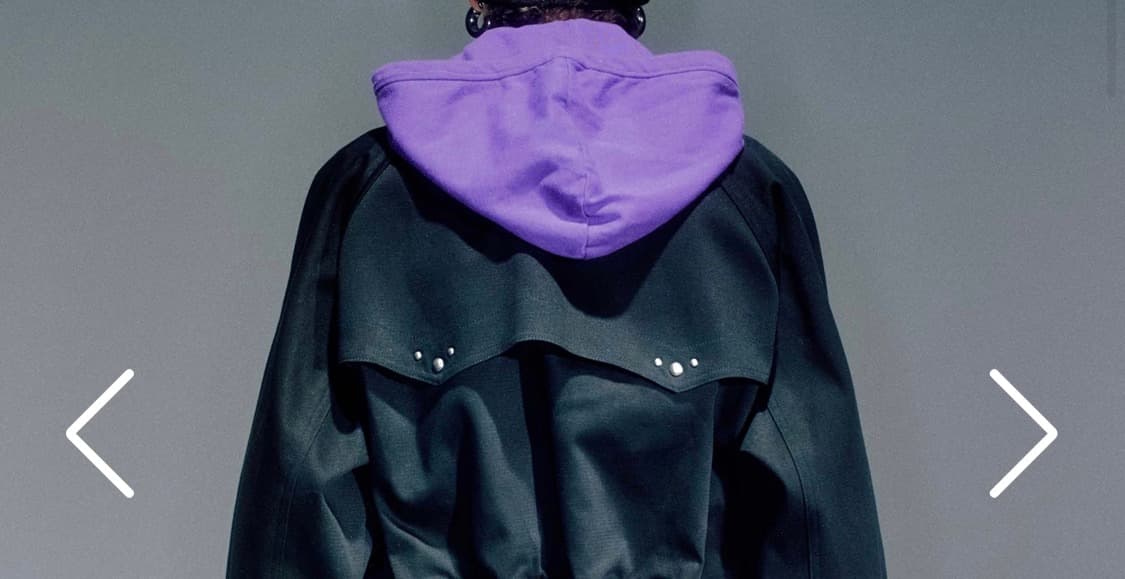 베이컨트 아카이브 후드 라지(퍼플) 상품이미지6