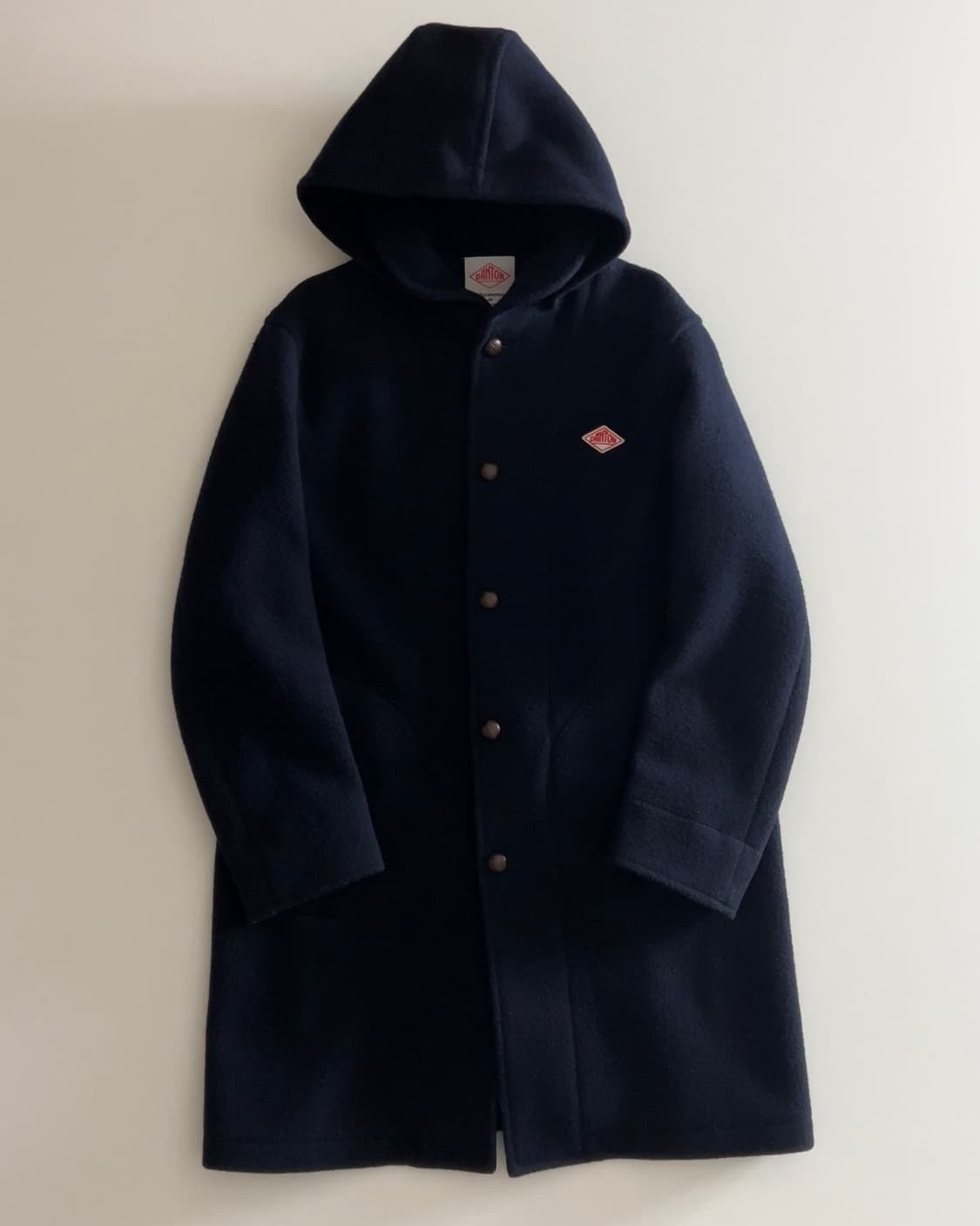 단톤 울 모사 후드 코트 42 상품이미지1