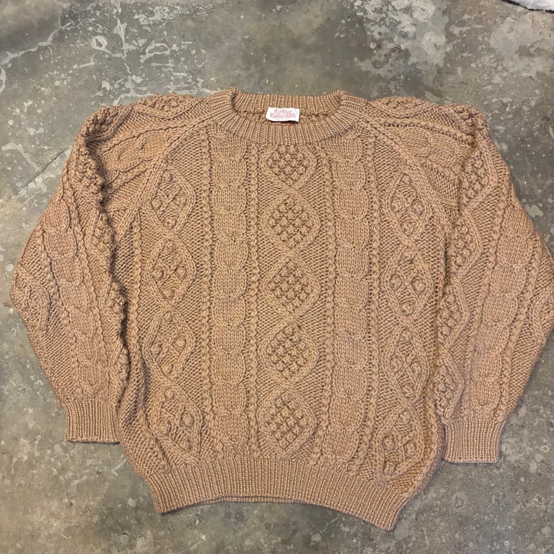 미국 Fall River Knitting Mills 울 스웨터 상품이미지1