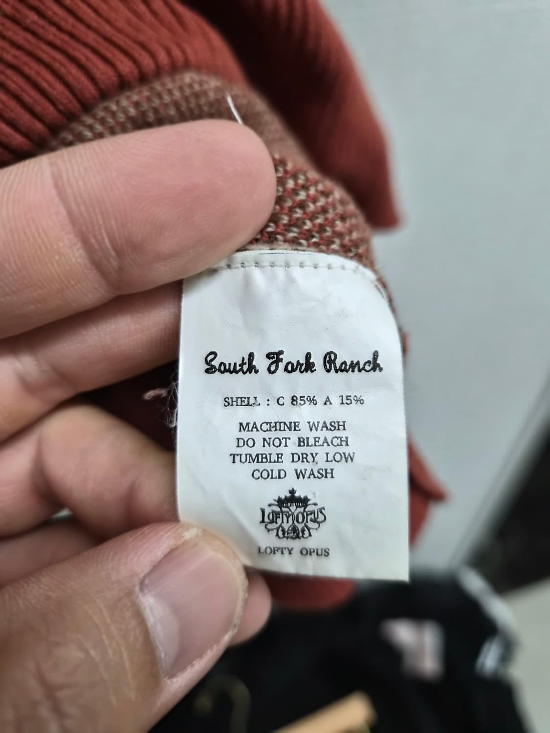 M/ 38) South Fork Ranch 웨스턴 반팔 니트 팝니다 상품이미지4