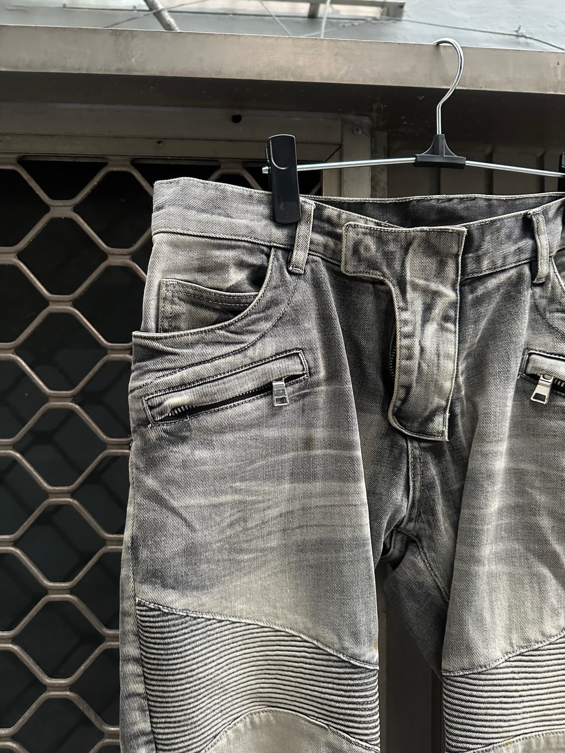 00s BALMAIN biker jeans  상품이미지2