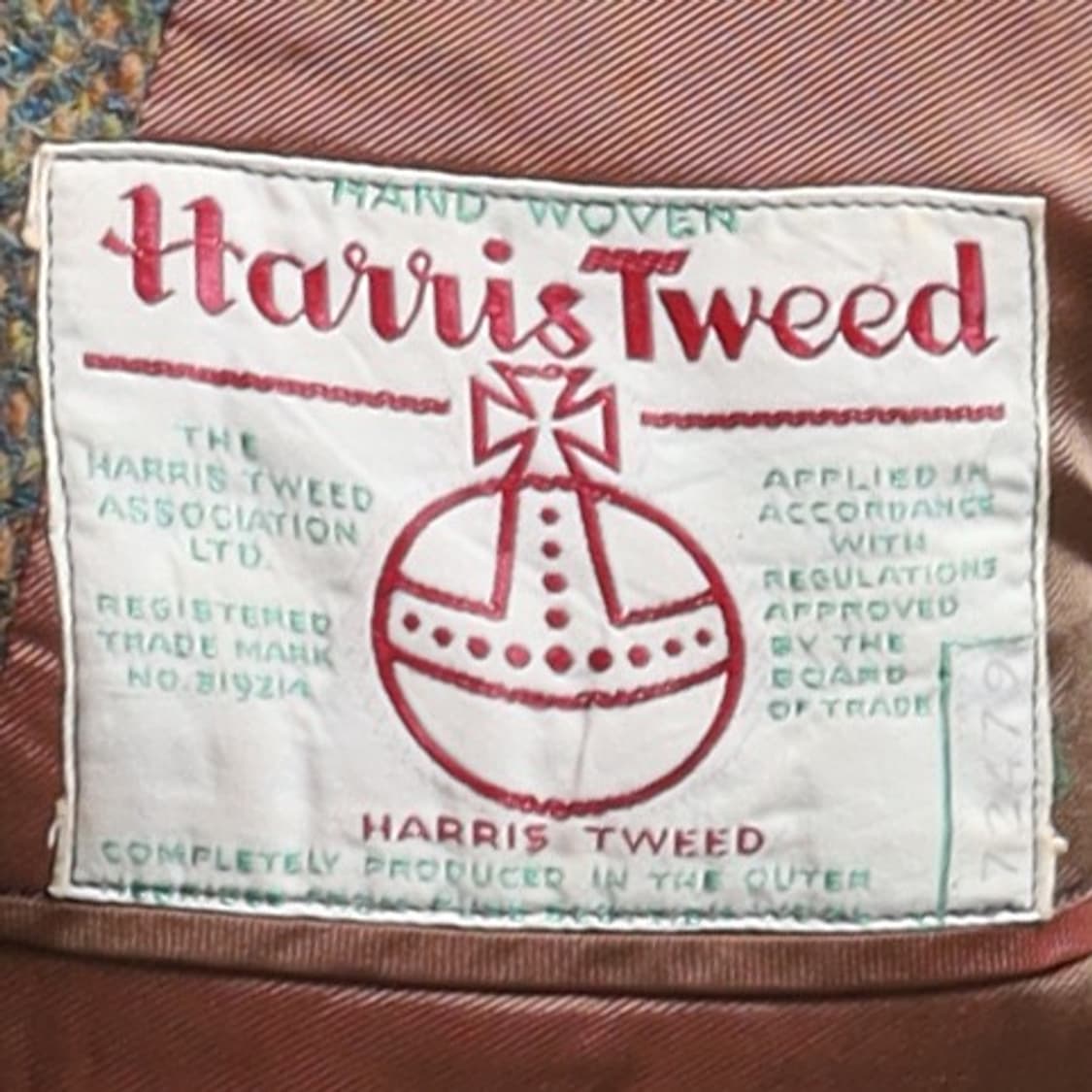 해리스 트위드 Harris Tweed 2B Wool Blazer  상품이미지7