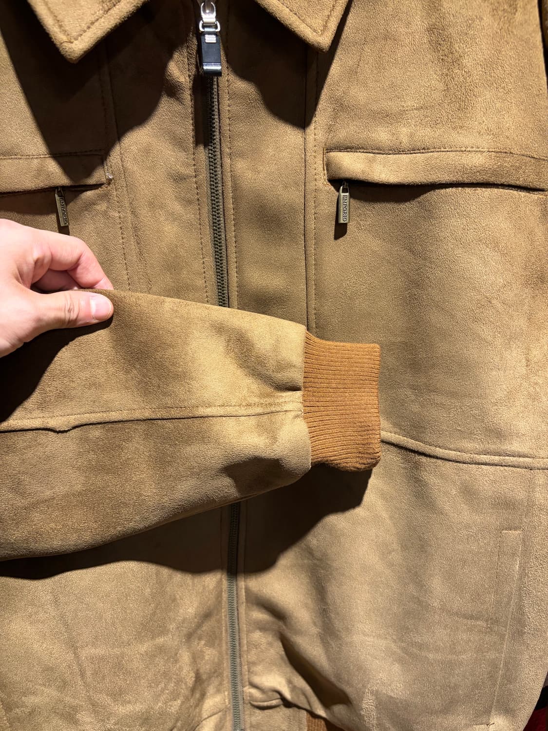 Suade bomber jacket / 스웨이드 봄버 재킷 상품이미지3