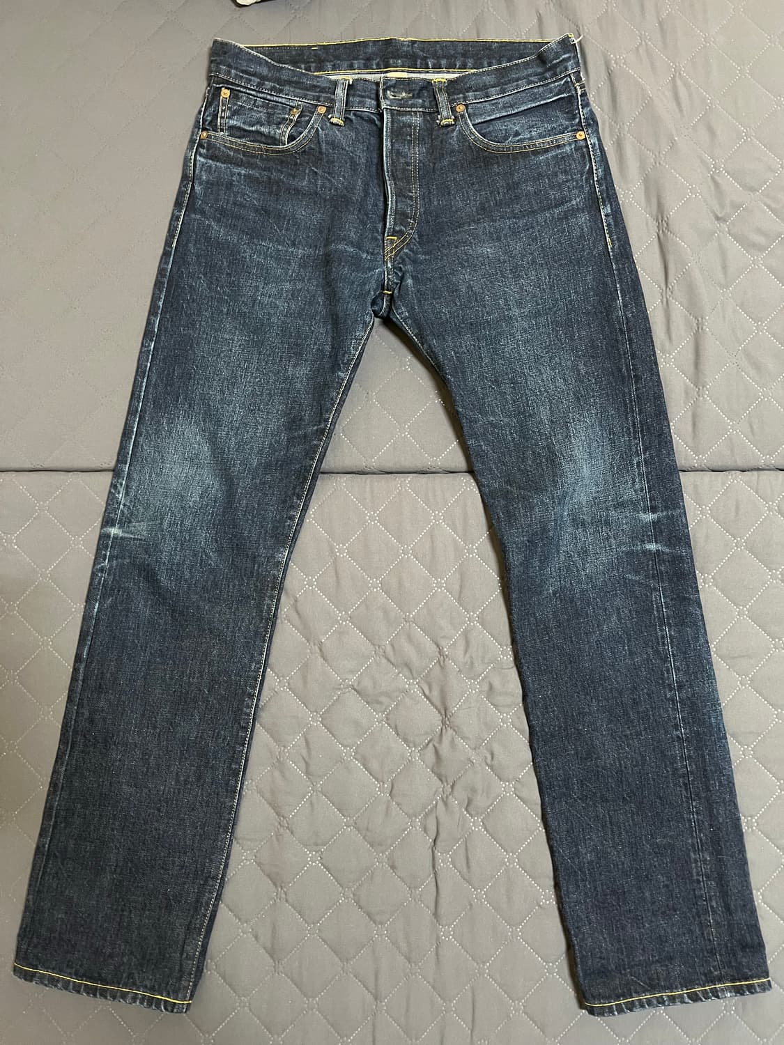 더블알엘 로우 스트레이트 셀비지 데님 상품이미지2